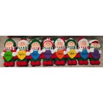 Santa's Elves with Christmas Lights Tabletop Decoration